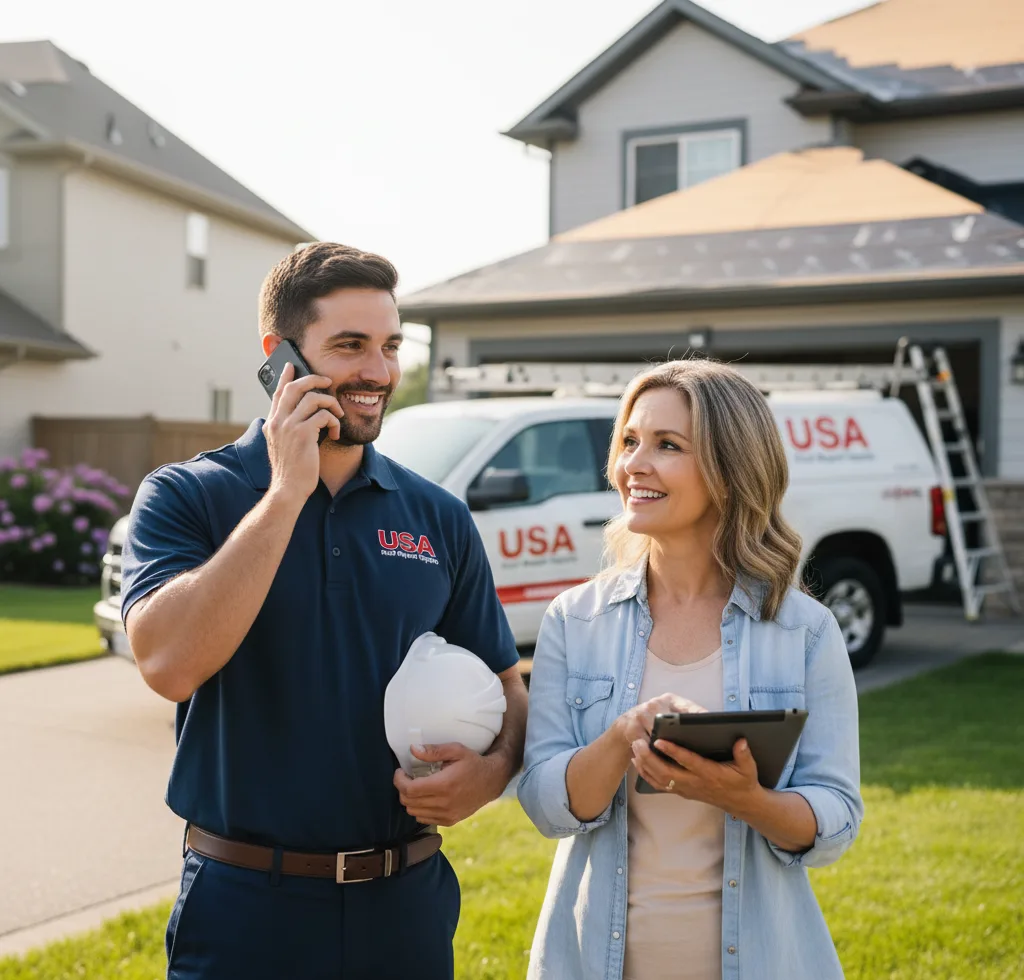 USA Roof Repair Experts customer support in Saint Leonard